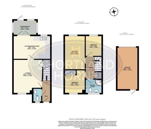 Floor Plan Image for 3 Bedroom Semi-Detached House for Sale in Chace Avenue, Willenhall, Coventry