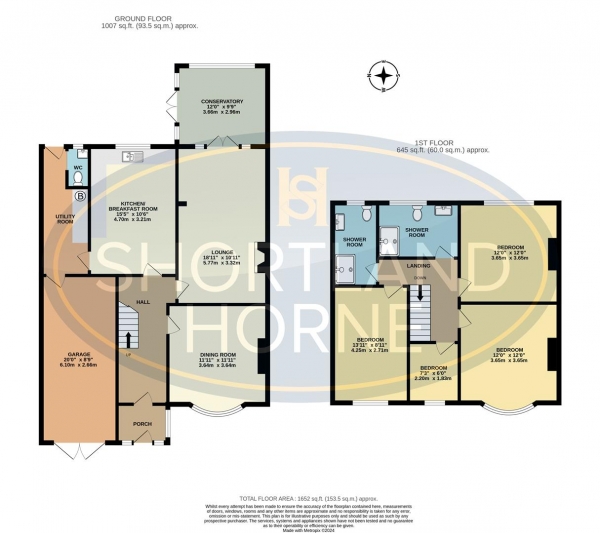 Floor Plan Image for 4 Bedroom Semi-Detached House for Sale in Canley Road, Canley Gardens, Coventry