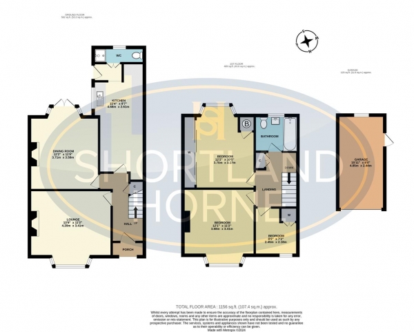 Floor Plan Image for 3 Bedroom End of Terrace House for Sale in Holyhead Road, Coundon, Coventry