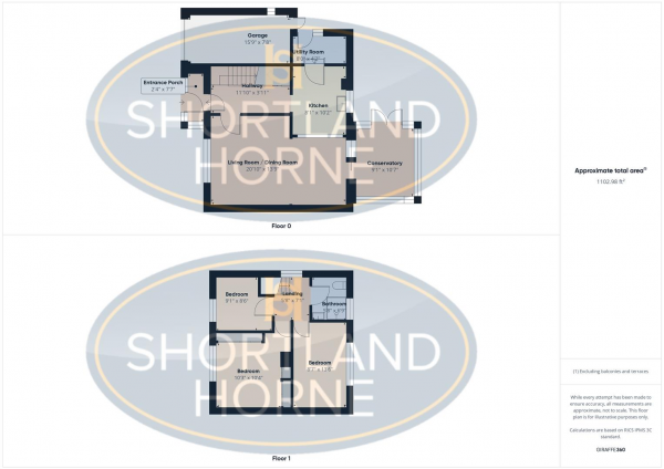 Floor Plan for 3 Bedroom Semi-Detached House for Sale in Charter Avenue, Canley, Coventry, CV4, 8BZ - Guide Price &pound200,000