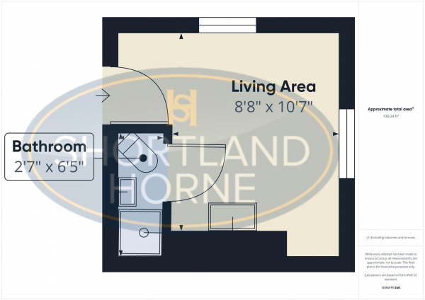 Floor Plan Image for 1 Bedroom Studio to Rent in Gloucester Street, Coventry