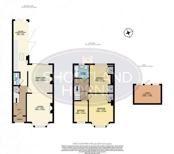 Floor Plan Image for 3 Bedroom Terraced House for Sale in Stepping Stones Road, Coundon, Coventry