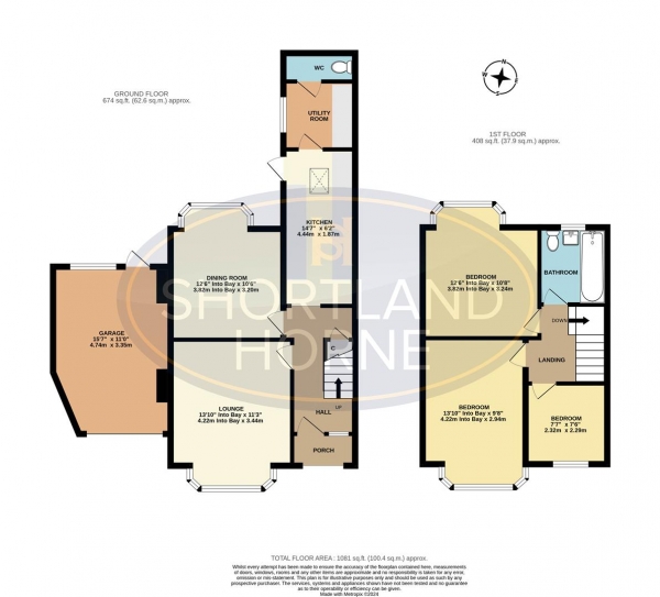 Floor Plan Image for 3 Bedroom Semi-Detached House for Sale in Lollard Croft, Cheylesmore, Coventry