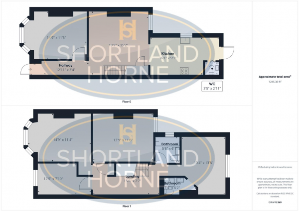 Floor Plan Image for 5 Bedroom Terraced House for Sale in Somerset Road, Radford, Coventry