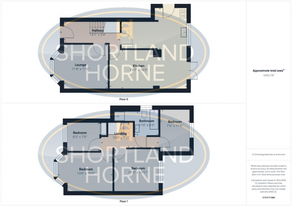 Floor Plan Image for 4 Bedroom Semi-Detached House to Rent in Randall Road, Kenilworth