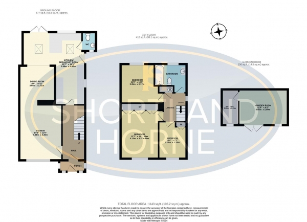 Floor Plan Image for 3 Bedroom Semi-Detached House for Sale in Fenside Avenue, Cheylesmore, Coventry