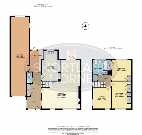 Floor Plan Image for 3 Bedroom Detached House for Sale in Nod Rise, Mount Nod, Coventry