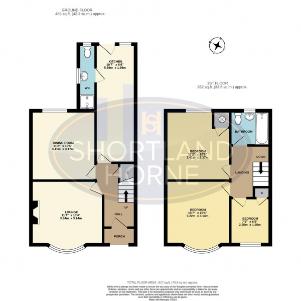 Floor Plan Image for 3 Bedroom Semi-Detached House for Sale in Norman Place Road, Coundon, Coventry