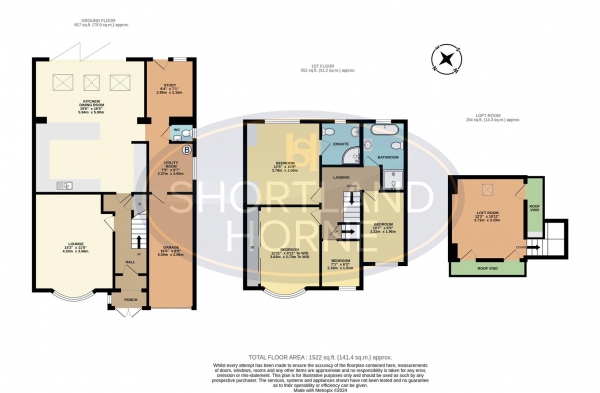 Floor Plan Image for 4 Bedroom Semi-Detached House for Sale in Gretna Road, Green Lane, Coventry