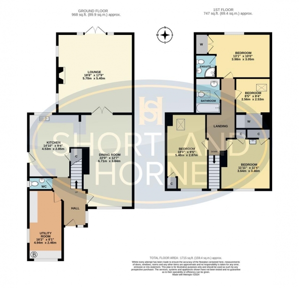 Floor Plan Image for 4 Bedroom Detached House for Sale in Coventry Road, Baginton, CV8