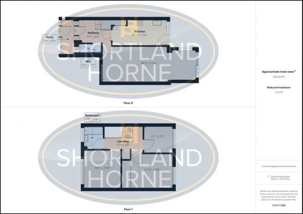 Floor Plan Image for 3 Bedroom Semi-Detached House to Rent in Wimborne Drive, Walsgrave, Coventry