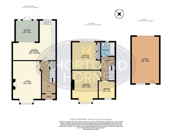 Floor Plan Image for 3 Bedroom End of Terrace House for Sale in Lavender Avenue, Coundon, Coventry