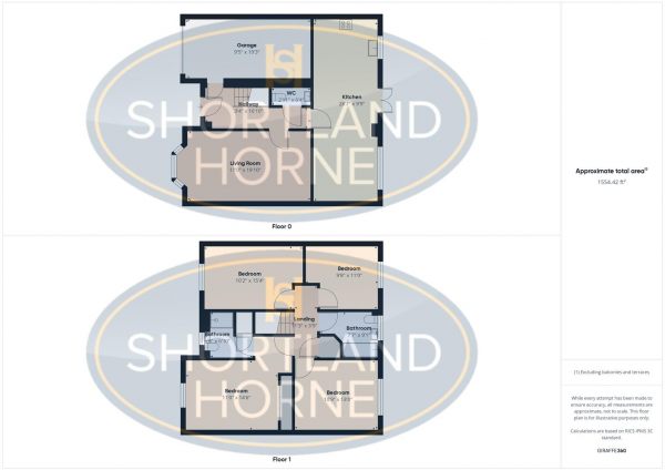 Floor Plan Image for 4 Bedroom Detached House to Rent in Massey Close, Bannerbrook Park, Coventry