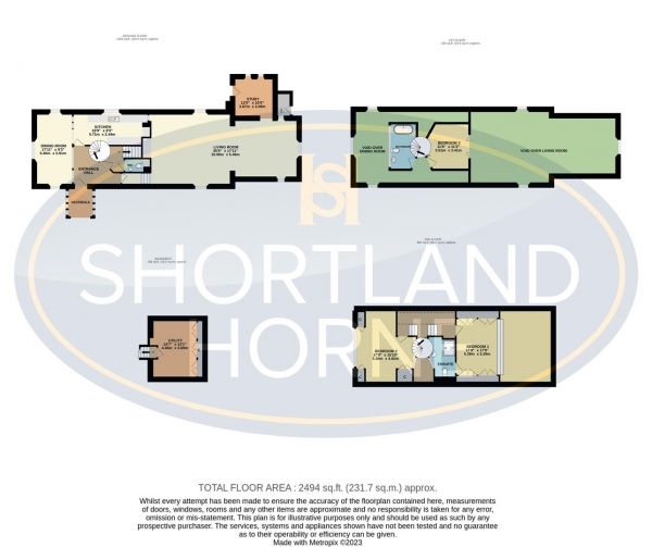 Floor Plan Image for 3 Bedroom Detached House to Rent in Packington Lane, Meriden, Coventry