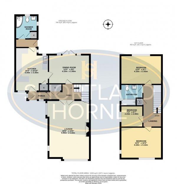 Floor Plan Image for 3 Bedroom Semi-Detached House for Sale in Mackenzie Close, Allesley Village, Coventry