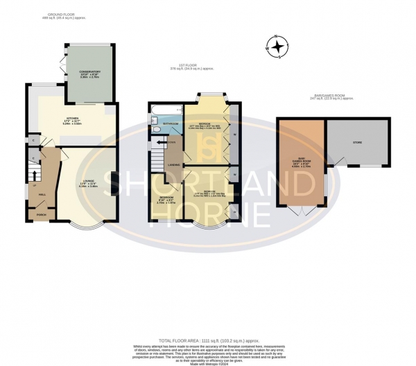 Floor Plan Image for 3 Bedroom Semi-Detached House for Sale in Daventry Road, Cheylesmore Coventry