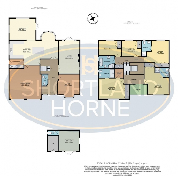 Floor Plan Image for 5 Bedroom Detached House for Sale in Cryfield Heights, Gibbet Hill, Coventry