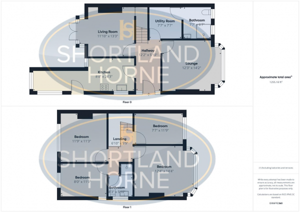 Floor Plan Image for 4 Bedroom Semi-Detached House to Rent in Daventry Road, Cheylesmore, Coventry