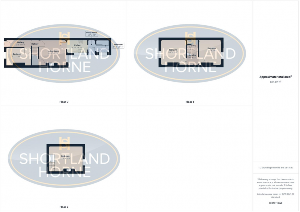 Floor Plan Image for 4 Bedroom Terraced House for Sale in Broomfield Road, Earlsdon, Coventry