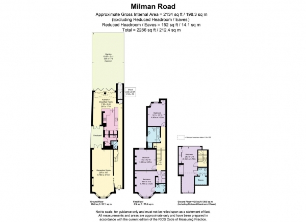 Floor Plan Image for 4 Bedroom Semi-Detached House for Sale in Milman Road, Queens Park