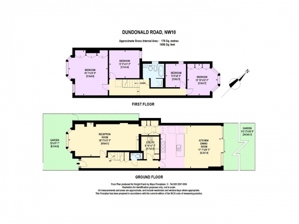 Floor Plan Image for 4 Bedroom Semi-Detached House for Sale in Dundonald Road, Queens Park