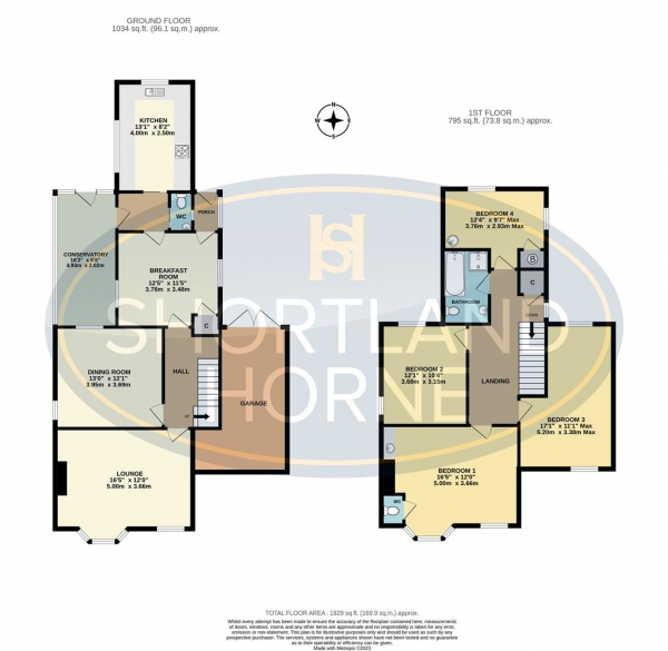 Floor Plan Image for 4 Bedroom Detached House for Sale in South Avenue, Stoke Park, Coventry, CV2 4DR