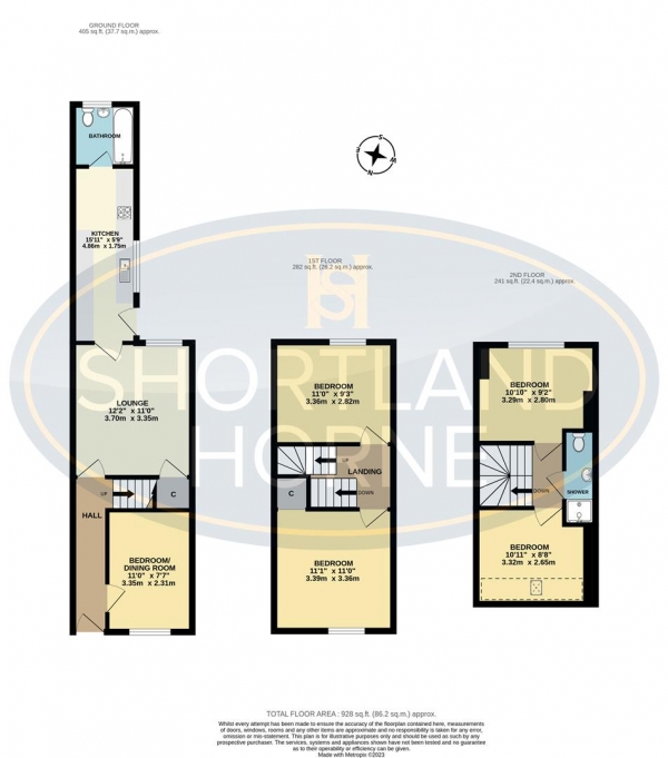 Floor Plan Image for 5 Bedroom Terraced House for Sale in Dean Street, Stoke, Coventry, CV2 4FB