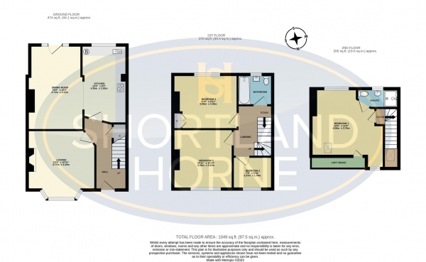 Floor Plan Image for 4 Bedroom Terraced House for Sale in Saxon Road, Stoke, Coventry, CV2 4LB