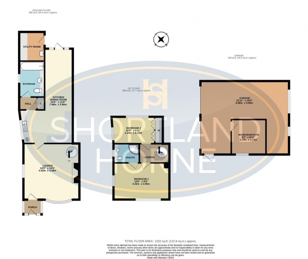 Floor Plan Image for 2 Bedroom Cottage for Sale in Top Road, Barnacle, Coventry, CV7 9LE