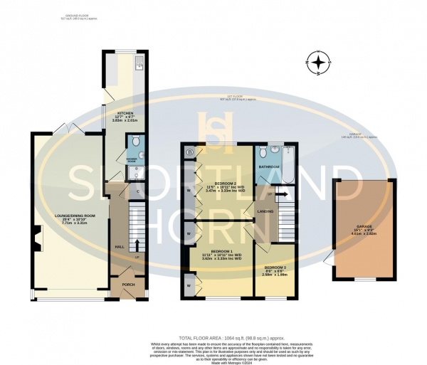 Floor Plan Image for 3 Bedroom Terraced House for Sale in Shakespeare Street, Stoke, Coventry, CV2 4JZ