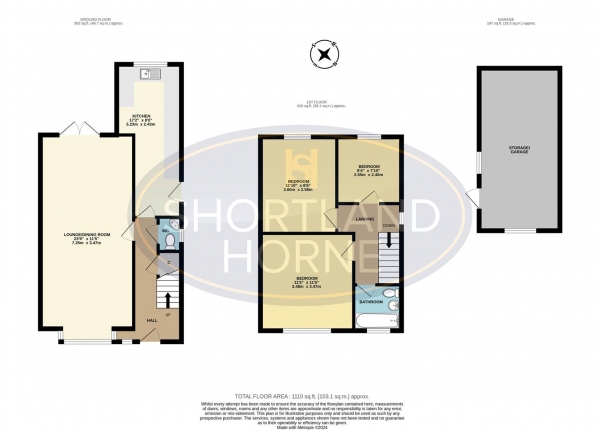 Floor Plan Image for 3 Bedroom Semi-Detached House for Sale in Henley Road, Henley Green, Coventry, CV2 1AX