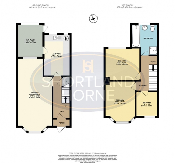 Floor Plan Image for 3 Bedroom End of Terrace House for Sale in Hipswell Highway, Wyken, Coventry, CV2 5FH