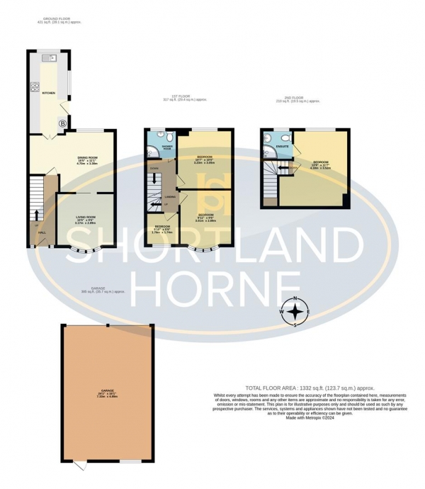 Floor Plan for 4 Bedroom Terraced House for Sale in Longfellow Road, Poets Corner, Coventry, CV2 5HN, CV2, 5HN - Offers Over &pound260,000