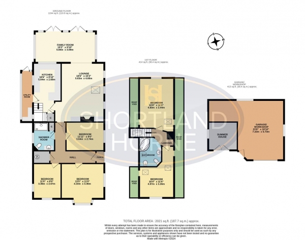 Floor Plan Image for 5 Bedroom Detached Bungalow for Sale in Rugby Road, Binley Woods, Coventry, CV3 2AX