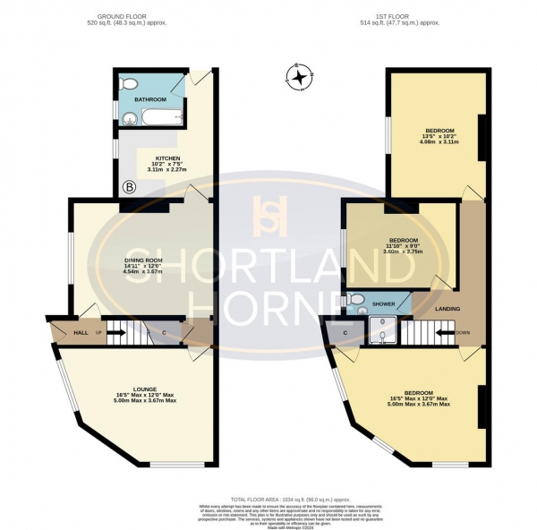 Floor Plan Image for 3 Bedroom End of Terrace House for Sale in Caludon Road, Stoke, Coventry, CV2 4LQ