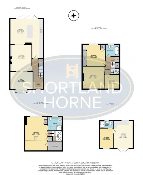 Floor Plan Image for 4 Bedroom Terraced House for Sale in Lindley Road, Stoke, Coventry, CV3 1GY