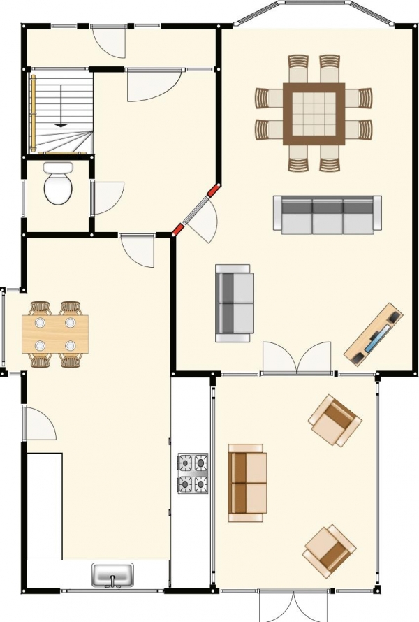 Floor Plan for 3 Bedroom Semi-Detached House for Sale in Manchester Road, Clifton, Swinton, Manchester, Swinton, M27, 6PT - Offers in Excess of &pound200,000