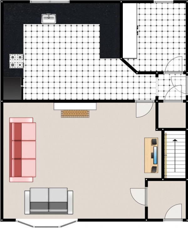 Floor Plan Image for 2 Bedroom Semi-Detached House for Sale in Overdale, Swinton, Manchester