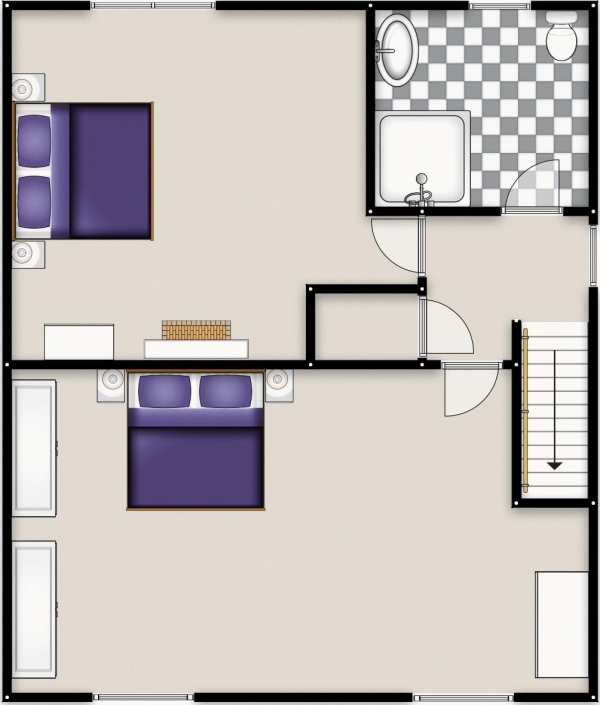 Floor Plan Image for 2 Bedroom Semi-Detached House for Sale in Overdale, Swinton, Manchester