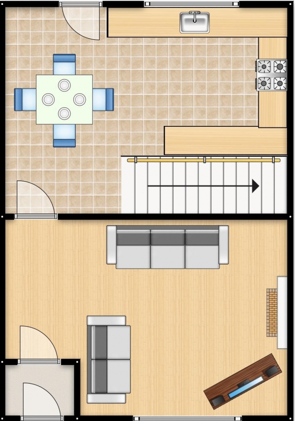 Floor Plan Image for 2 Bedroom Terraced House for Sale in Clifton Street, Farnworth, Bolton