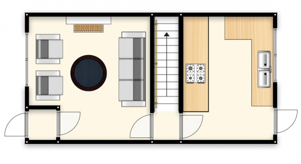 Floor Plan Image for 2 Bedroom Terraced House for Sale in Seddon Street, Manchester