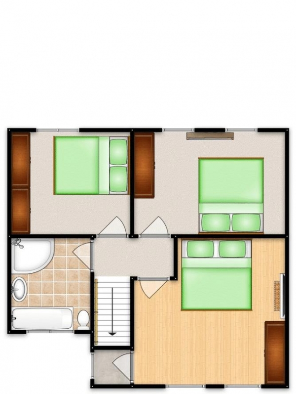 Floor Plan Image for 3 Bedroom Terraced House for Sale in Calton Avenue, Salford