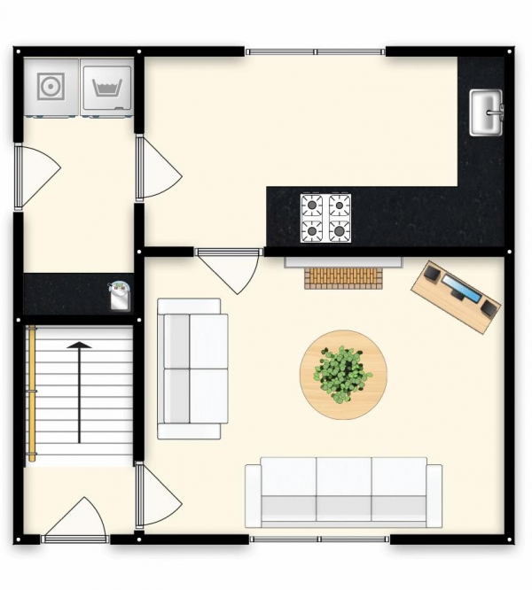 Floor Plan Image for 2 Bedroom Semi-Detached House for Sale in Birch Drive, Swinton, Manchester