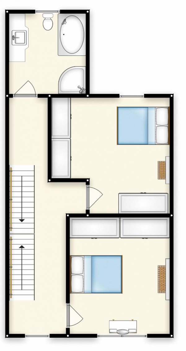 Floor Plan Image for 3 Bedroom Terraced House for Sale in Station Road, Swinton, Manchester