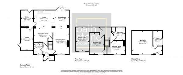 Floor Plan Image for 3 Bedroom Semi-Detached House for Sale in Fir Tree Avenue, Paulton