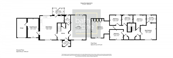 Floor Plan Image for 5 Bedroom Detached House for Sale in Rope Walk, Coleford