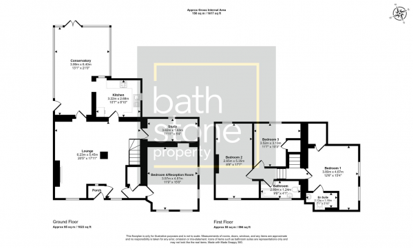 Floor Plan Image for 4 Bedroom Link Detached House for Sale in Plummers Hill, Paulton