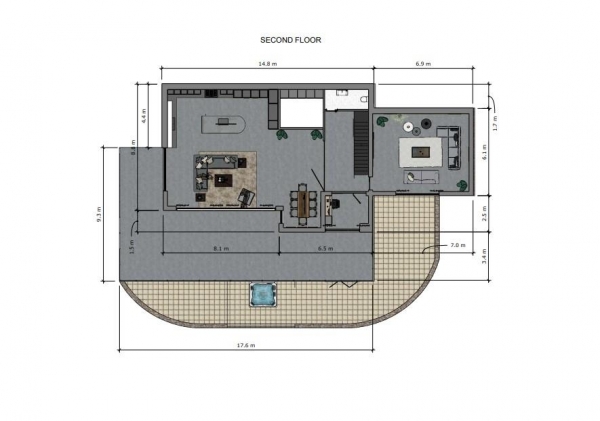 Floor Plan for 4 Bedroom Detached House for Sale in Burnett Lane, Matlock, Derbyshire DE4 3LP, DE4, 3LP - Offers Over &pound1,500,000