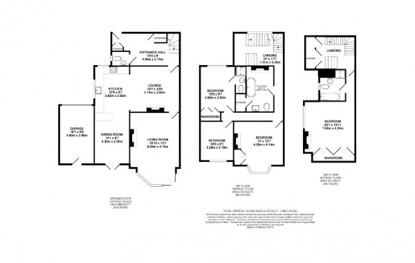 Floor Plan Image for 4 Bedroom Semi-Detached House for Sale in Aldenham Grove, Radlett