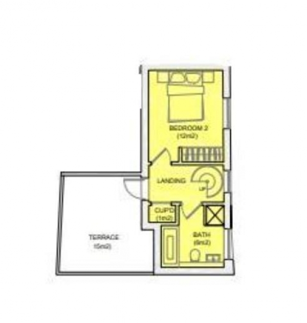 Floor Plan Image for 2 Bedroom Property to Rent in Watling Street, Radlett